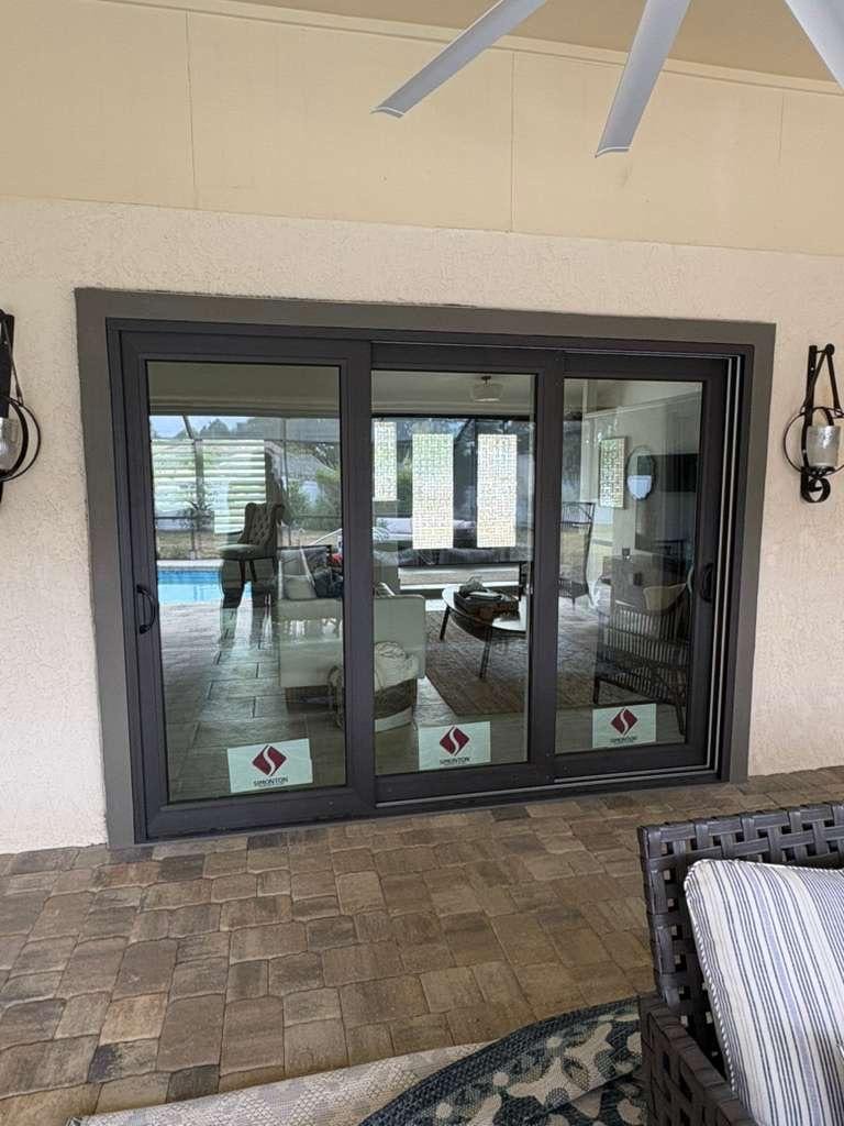 Sliding Glass Door — Completed