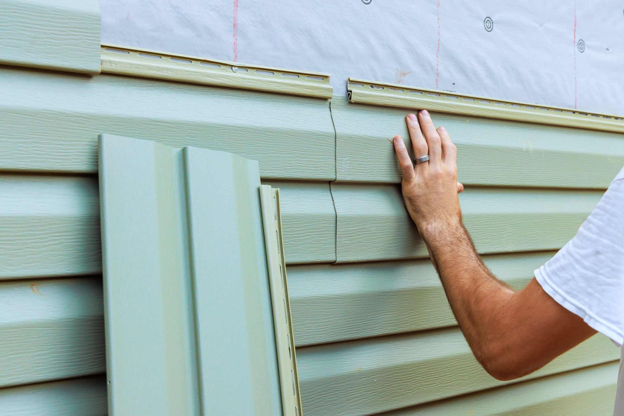 Exterior installation project in the Tampa Bay area